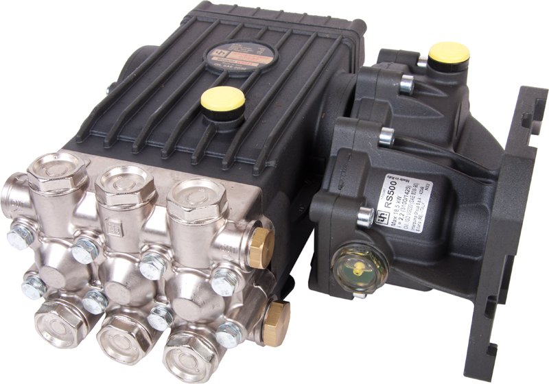 Interpump WS202 Pump + RS500 Gearbox Assembly Steam Pressure Washer